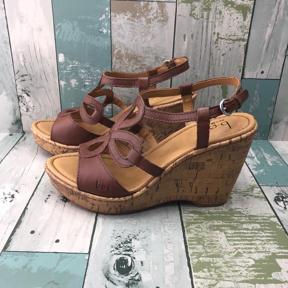 boc Born Concept Jalina Wedge Sandals size 8 NWT - Picture 3 of 8